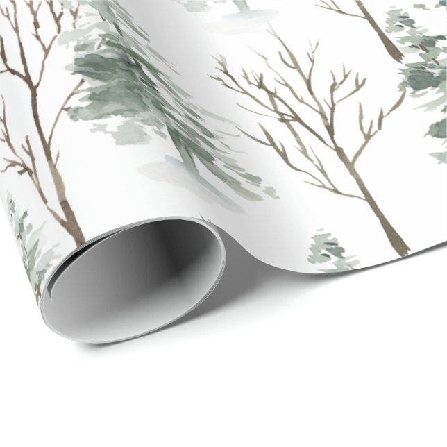 Presente Papel de Quebramento de Feriado de Natal na Flores (Ponta do rolo)
