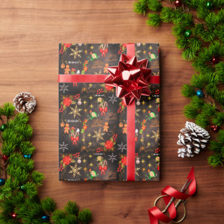 Presente Papel de Regalo Elegante moderno en Mosaico