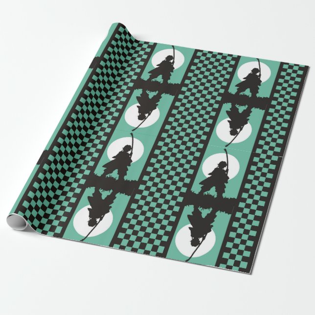 Presente Papel De Regalo Kimetsu no Yaiba (Desenrolado)