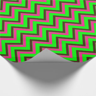 Presente PAPEL DE TRAVAGEM Pink-Neon-Brown-Coll-CHEVRON-07-