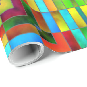 Presente Papel De Vidro Arranjado Artigo 3.O