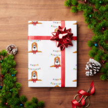 Papel de Wrapap de Aniversário do Cesto de Base