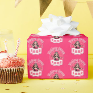 Presente Papel de Wraping Queen, a rosa, Mahjong