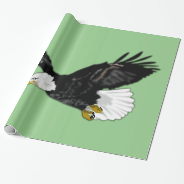 Presente Papel de Wraple Bald Americano - Cor Personalizada (Desenrolado)