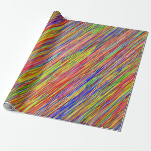 Presente Papel Design de cor deslizante provocado