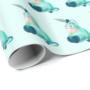 Presente Papel Enrolador Engraçado de Bebê Donkey - Persona