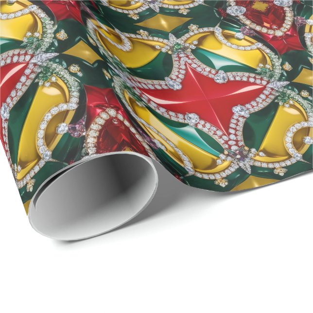 Presente Papel especial de embrulho com as Cores de Los Ang (Ponta do rolo)