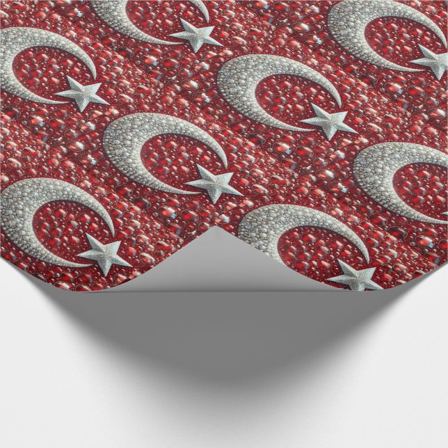 Presente Papel especial de embrulho com cores turcas (Ponta)