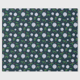 Presente Papel Festivo De Embalagem De Natal