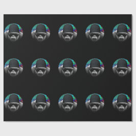 Presente Papel legal de moldagem de gorila