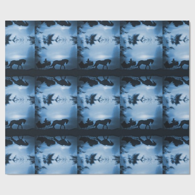 Presente Papel para enrolamento de alças e cavalos (Aberto)