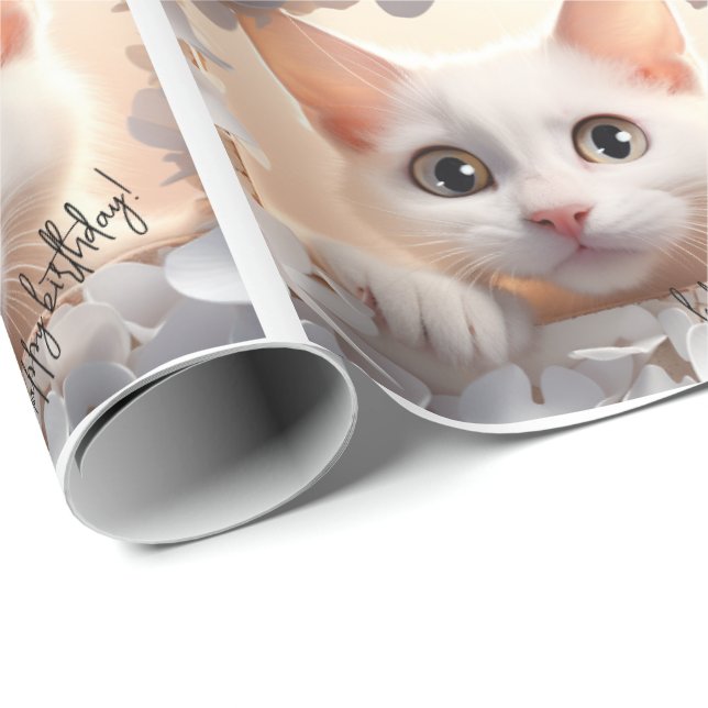 Presente Papel para enrolamento de gatos de alta qualidade (Ponta do rolo)