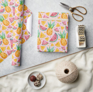 Presente Papel para enrolamento de melancia de Fruta tropic