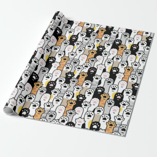 Presente Papel para moldagem de garras de gato