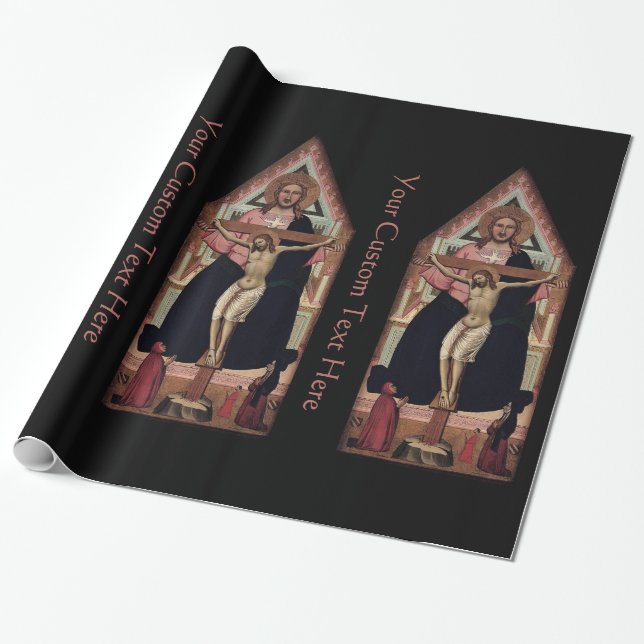 Presente Papel personalizado de empacotamento "The Trinity" (Desenrolado)