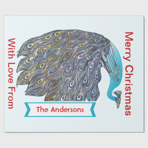 Presente Papel personalizado de moldagem de feriado de peac