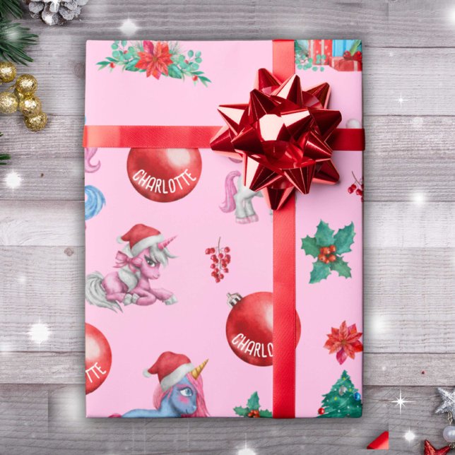 Presente Papel Personalizado de Moldagem de Natal para Meni (Criador carregado)