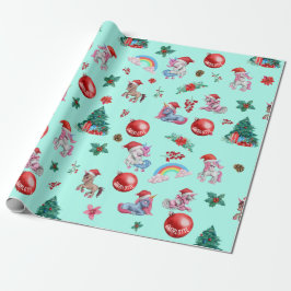 Presente Papel Personalizado de Moldagem de Natal para Meni