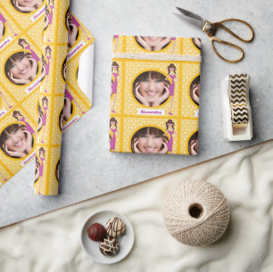Presente Papel Personalizado de Moldagem Fotográfica para M