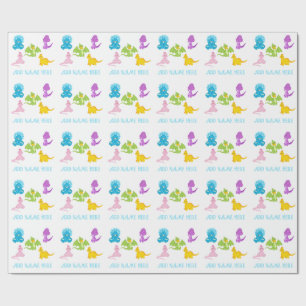 Presente Papel personalizado de moldagem para amigos do din
