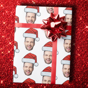 Presente Papel personalizado para moldagem de fotos, Santa