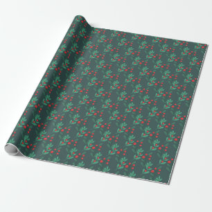Presente Papel simples de moldagem de Na moda de Natal Holl