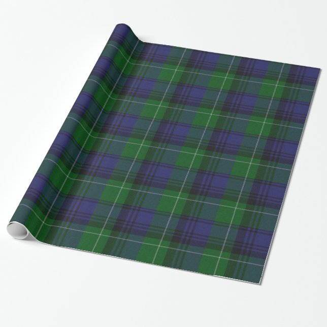 Presente Papel Tradicional de Moldagem de Tartan Abercrombi (Desenrolado)