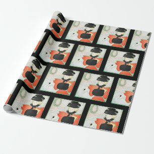 Presente Papel único de moldagem de Natal para senhora vito