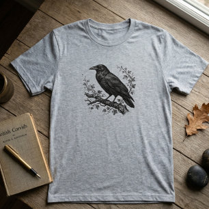 Presente para Amante da Natureza Corvo Preto Arte 