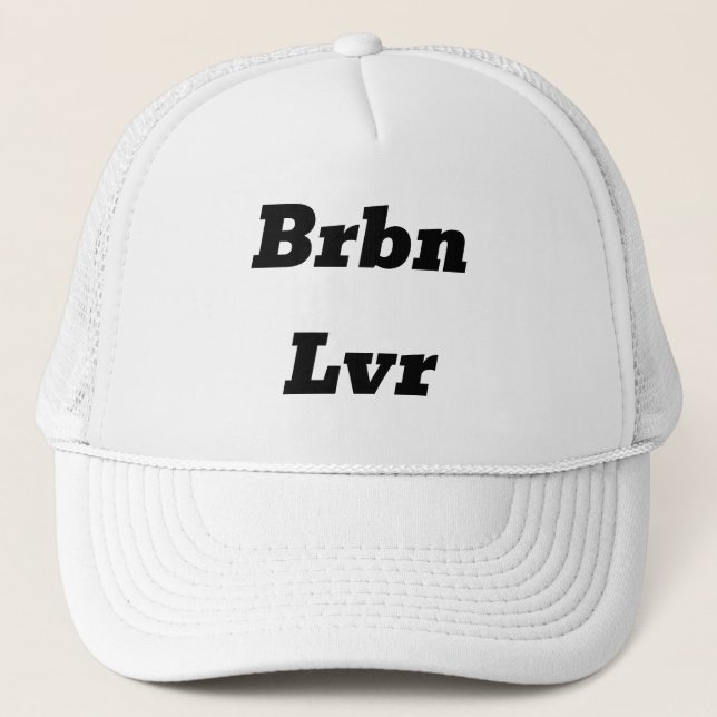 Presente para amante de Bourbon Boné de Caminhonei (Frente)