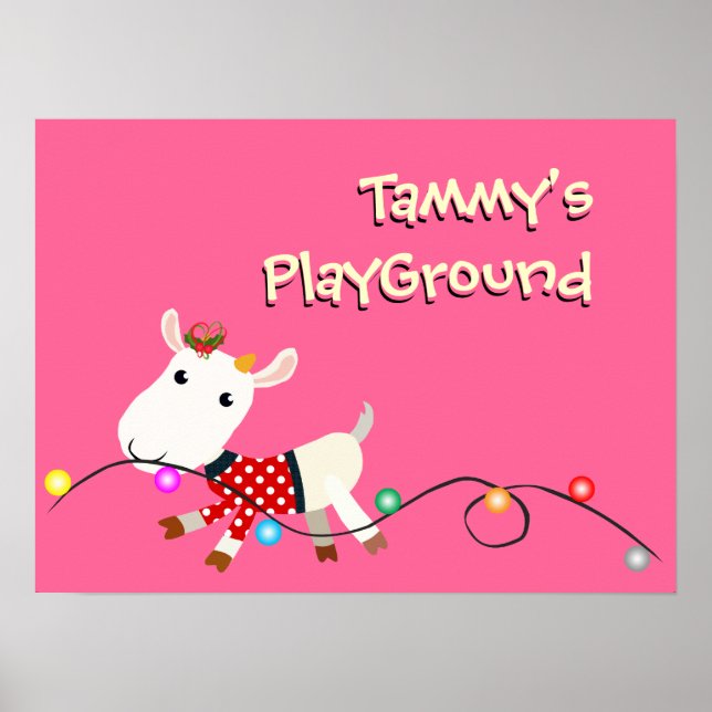 Presente para bebês recém-nascidos Poster da sala  (Frente)