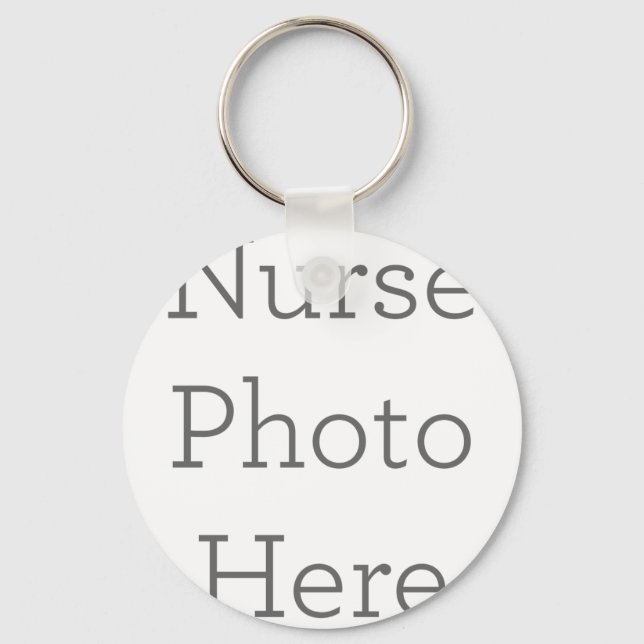 Chaveiro Círculo de Metal, 5,08cm (Frente)