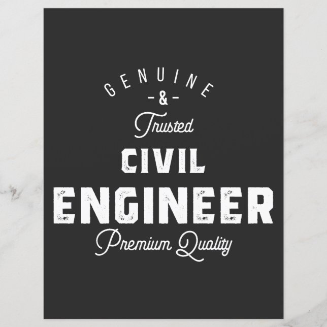 Presente para Engenheiro Civil (Frente)