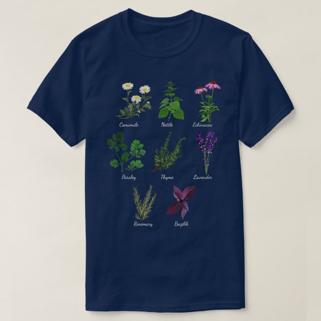 Presente para jardinagem de flores de camisetas se (Frente do Design)