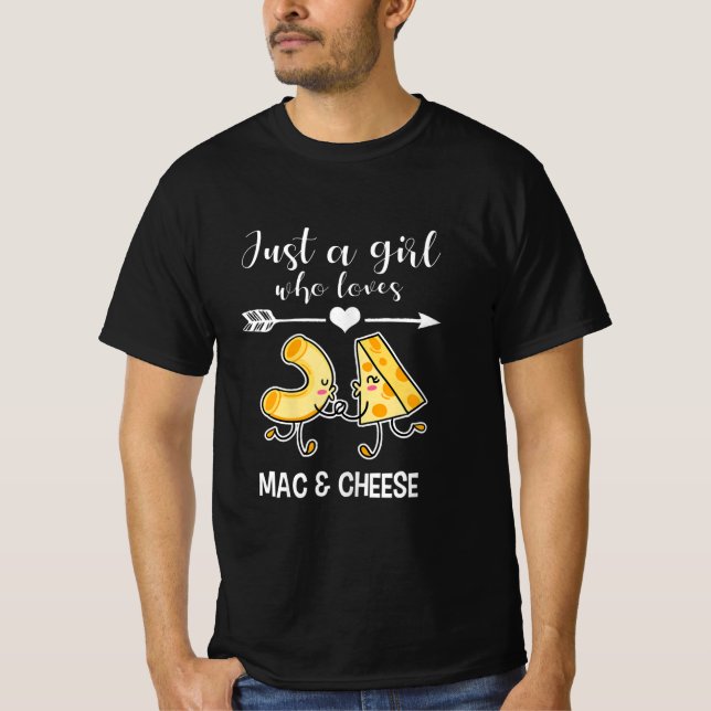 Presente para Mac e Queijo com Camisa Engraçada Ma (Frente)