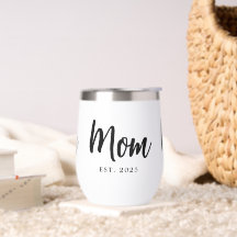 Presente para Mãe Ano de Estabelecimento Nova Mãe