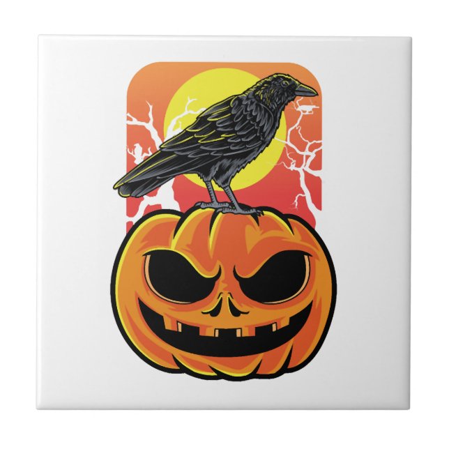 Presente para Observador de Pássaros no Halloween  (Frente)