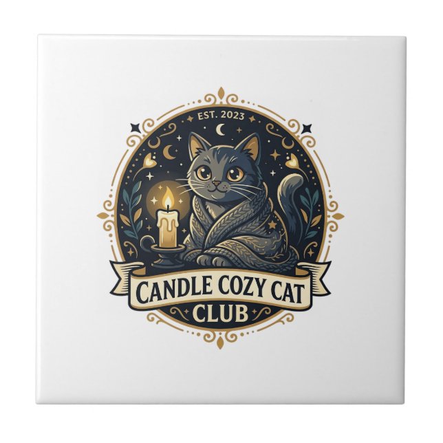 Presente para Pai de Gato Candle Cozy - Candle Coz (Frente)