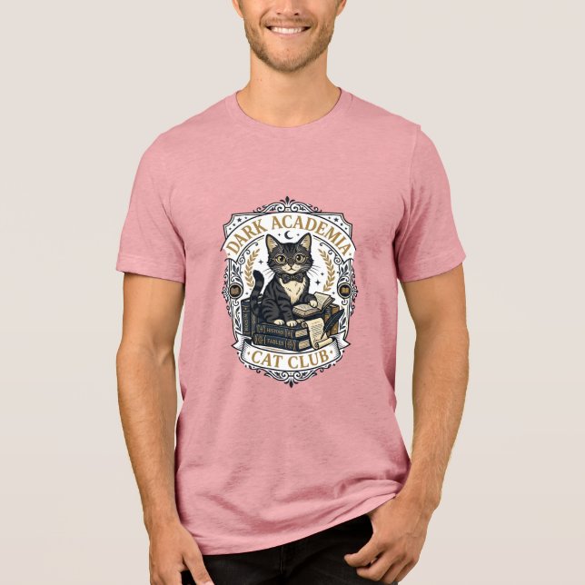 Presente para Pai de Gato da Dark Academia - Dark  (Frente)
