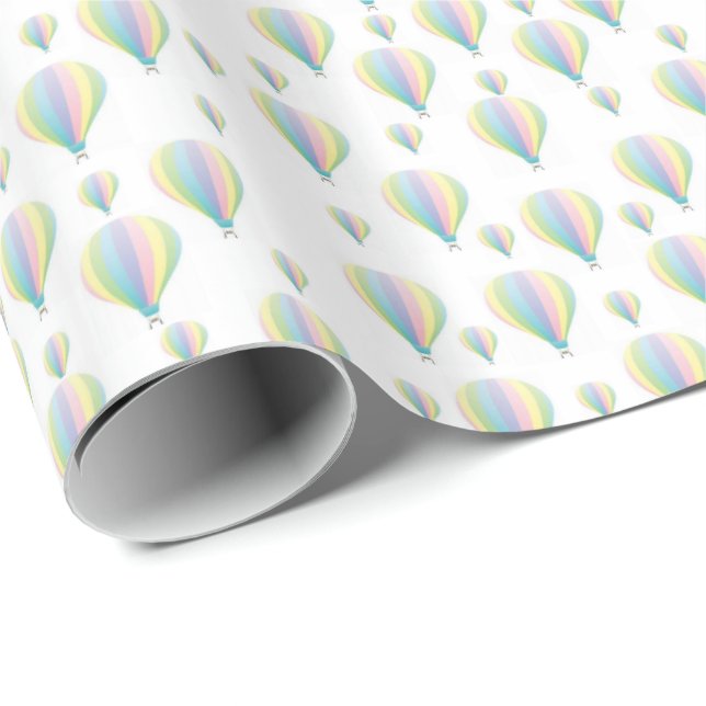 Presente Paraquedas de Pastel de Papel Luminoso (Ponta do rolo)