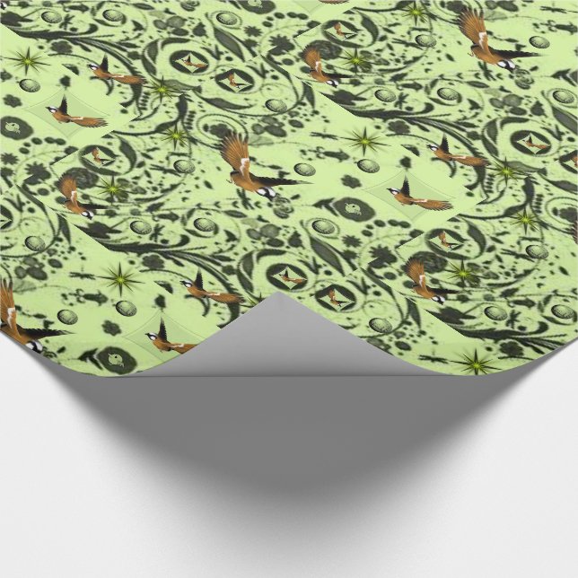 Presente Pássaros de papel para enrolar (Ponta)