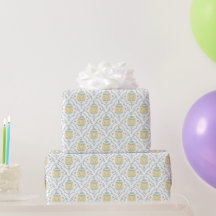 Pastel Damask Easter Eggs Papel de Acondicionament