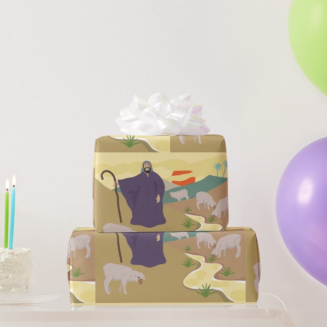 Presente Pastor E Seu Papel De Enrolação De Trancas (Criador carregado)