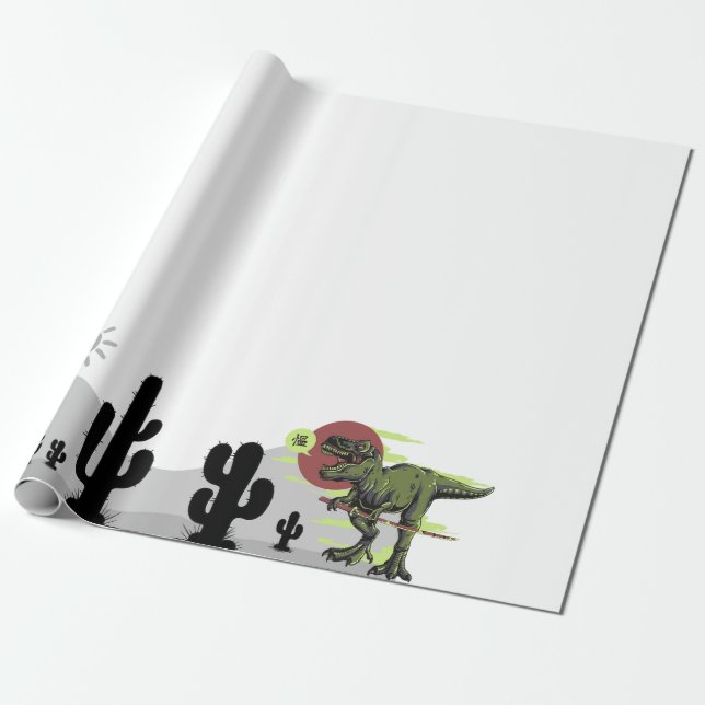 Presente Pé Grande de Papel (Desenrolado)