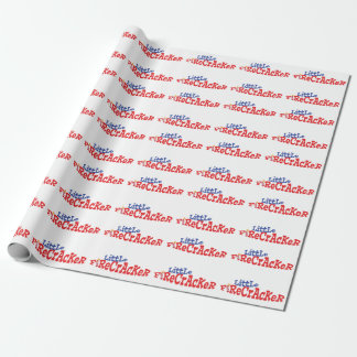 Presente Pequeno Firecracker: 4 de julho Quebrando Papel