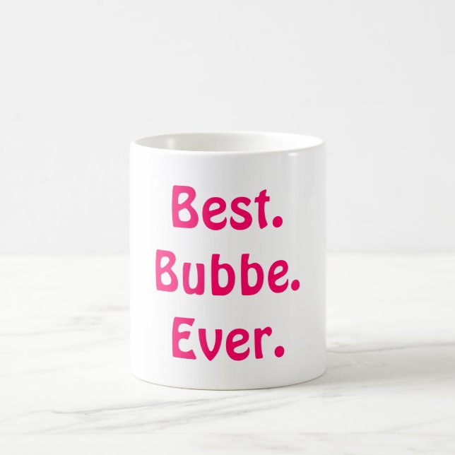 Presente perfeito da melhor caneca de Bubbe para a (Centro)