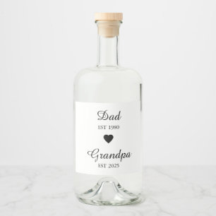 Presente Personalizado Ano - Papai Fundado & Avô F