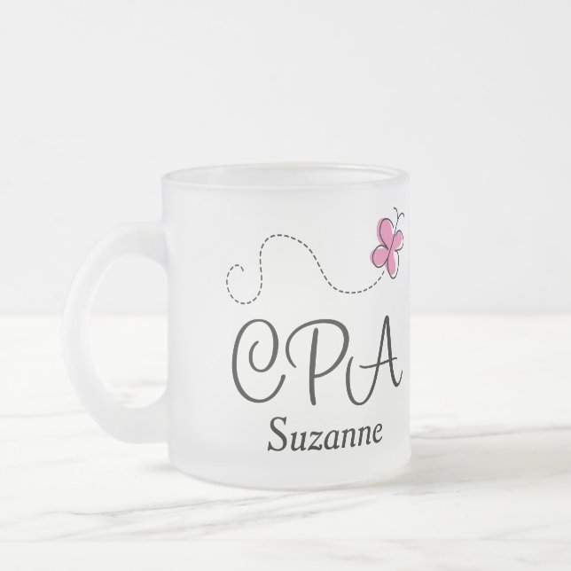 Presente personalizado contador da caneca de CPA (Esquerda)