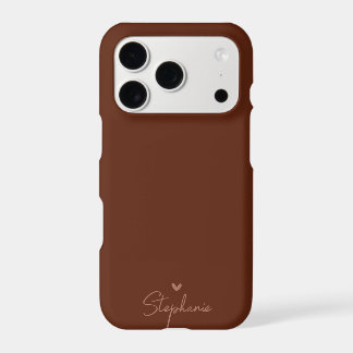 Presente Personalizado Coração Minimalista Tom Ter