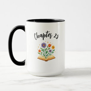 Presente personalizado de 25 anos, Caneca personal